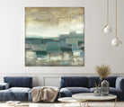 Bosque Verde by Pablo Rojero on GIANT ART - blues, neutrals abstract