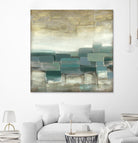 Bosque Verde by Pablo Rojero on GIANT ART - blues, neutrals abstract