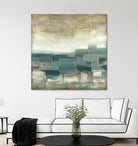 Bosque Verde by Pablo Rojero on GIANT ART - blues, neutrals abstract