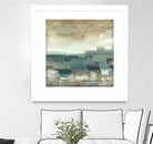 Bosque Verde by Pablo Rojero on GIANT ART - blues, neutrals abstract