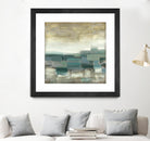 Bosque Verde by Pablo Rojero on GIANT ART - blues, neutrals abstract