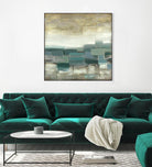 Bosque Verde by Pablo Rojero on GIANT ART - blues, neutrals abstract