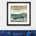 Bosque Verde by Pablo Rojero on GIANT ART - blues, neutrals abstract