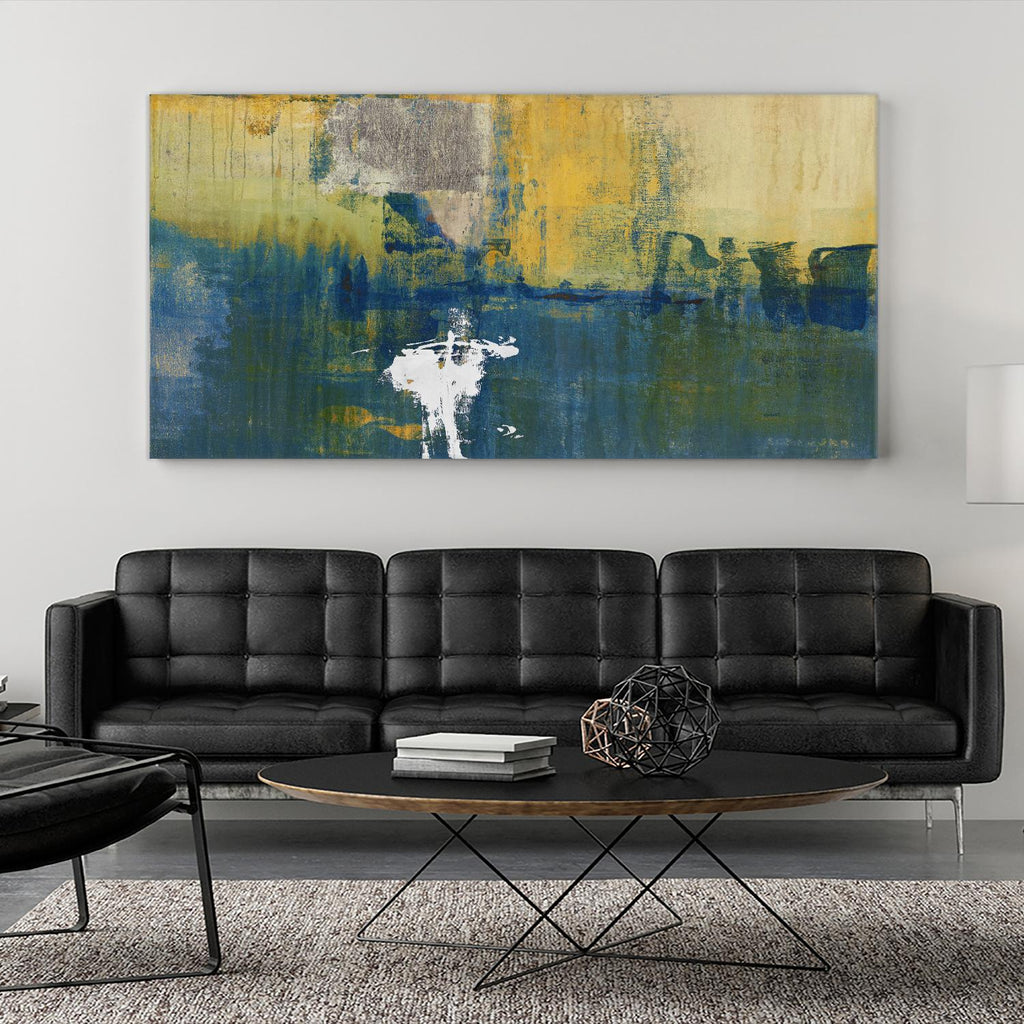 Echo II by Sarah Stockstill on GIANT ART - blue abstract