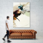 Bowery II by Sarah Stockstill on GIANT ART - black abstract