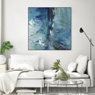 Glimpse by Sarah Stockstill on GIANT ART - black abstract