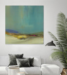 Bowery by Sarah Stockstill on GIANT ART - yellow abstract