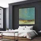 Bowery by Sarah Stockstill on GIANT ART - yellow abstract