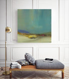 Bowery by Sarah Stockstill on GIANT ART - yellow abstract