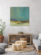 Bowery by Sarah Stockstill on GIANT ART - yellow abstract