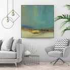 Bowery by Sarah Stockstill on GIANT ART - yellow abstract