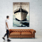 Under Bow by Joseph Cates on GIANT ART - beige nautical