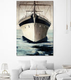 Under Bow by Joseph Cates on GIANT ART - beige nautical
