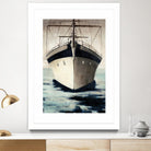 Under Bow by Joseph Cates on GIANT ART - beige nautical