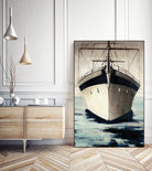 Under Bow by Joseph Cates on GIANT ART - beige nautical