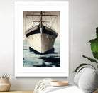 Under Bow by Joseph Cates on GIANT ART - beige nautical