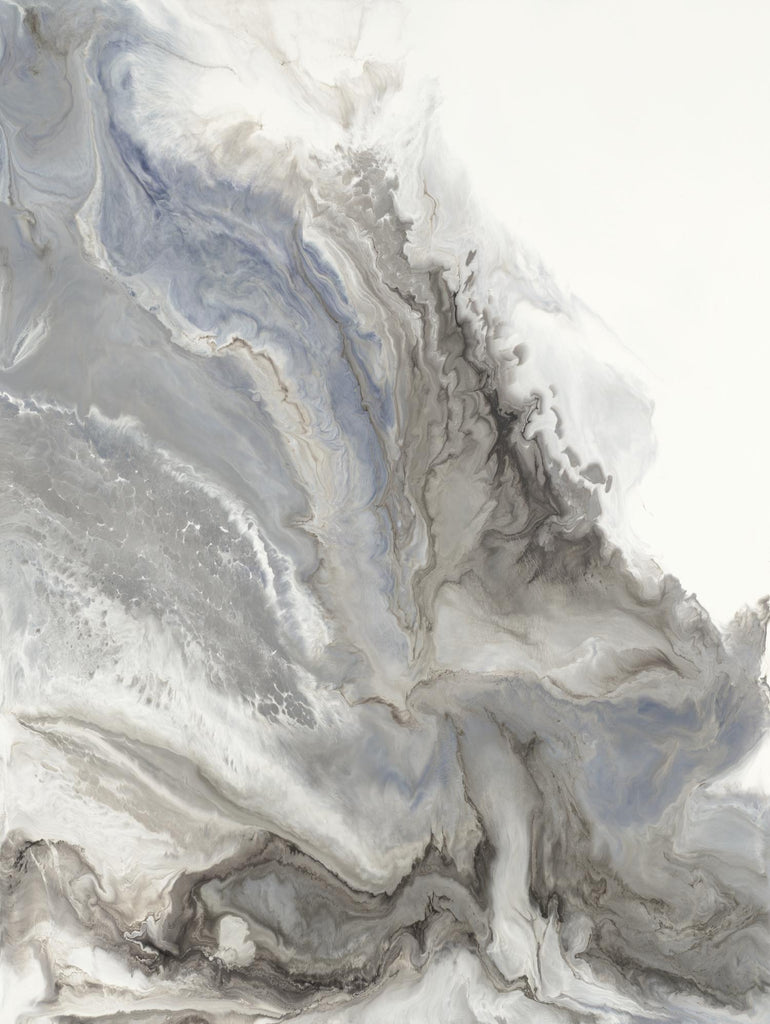 Prochainement V5 par Corrie LaVelle sur GIANT ART - blancs et crèmes, abstractions fluides
