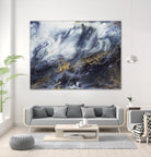 Anticipation V2 by Corrie LaVelle on GIANT ART - blues fluid abstracts