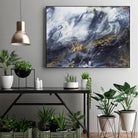 Anticipation V2 by Corrie LaVelle on GIANT ART - blues fluid abstracts