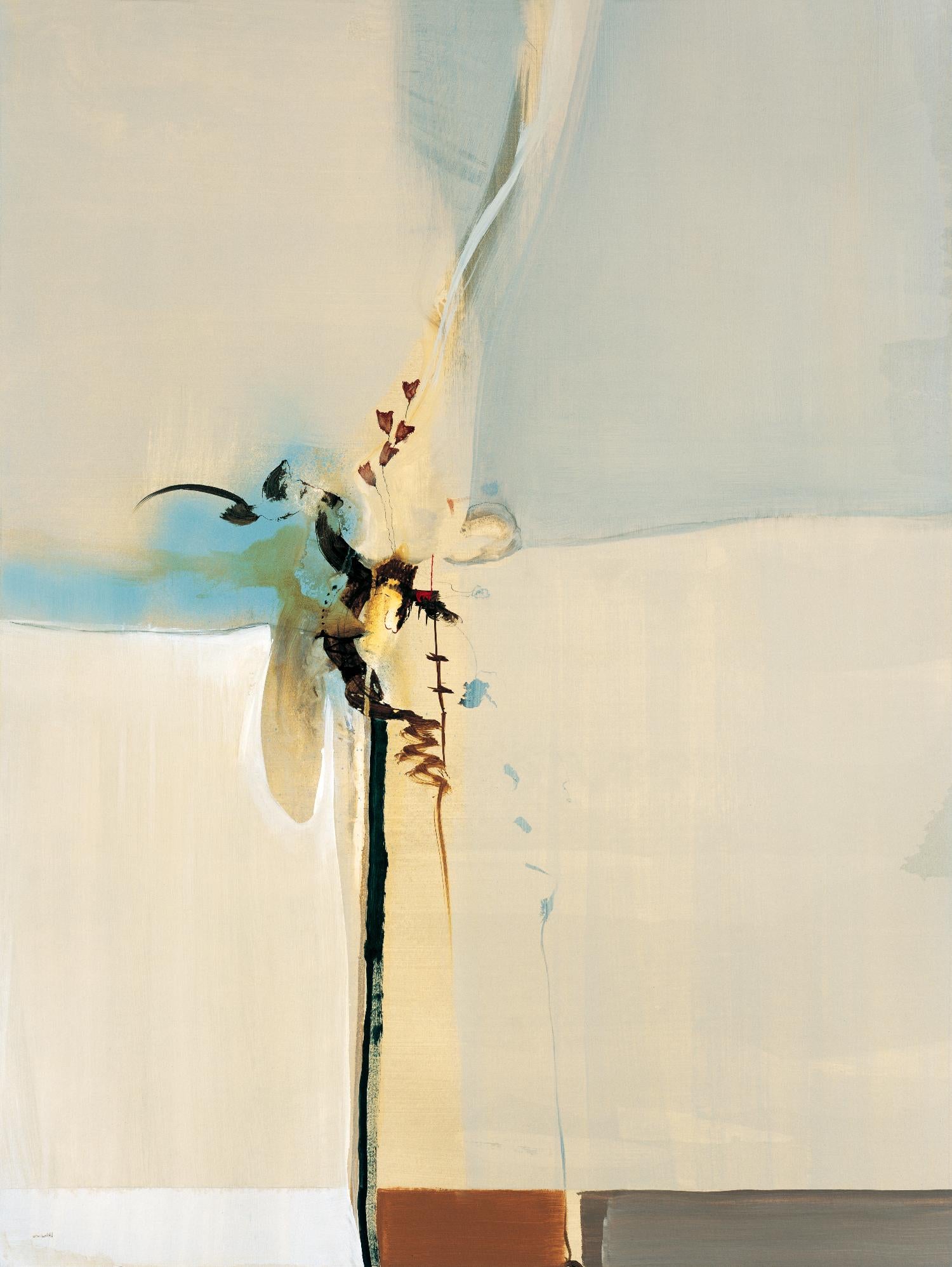 Light Fast III de Sarah Stockstill sur GIANT ART - abstrait bleu