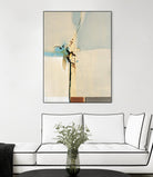 Light Fast III by Sarah Stockstill on GIANT ART - blue abstract