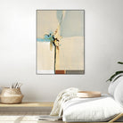 Light Fast III by Sarah Stockstill on GIANT ART - blue abstract