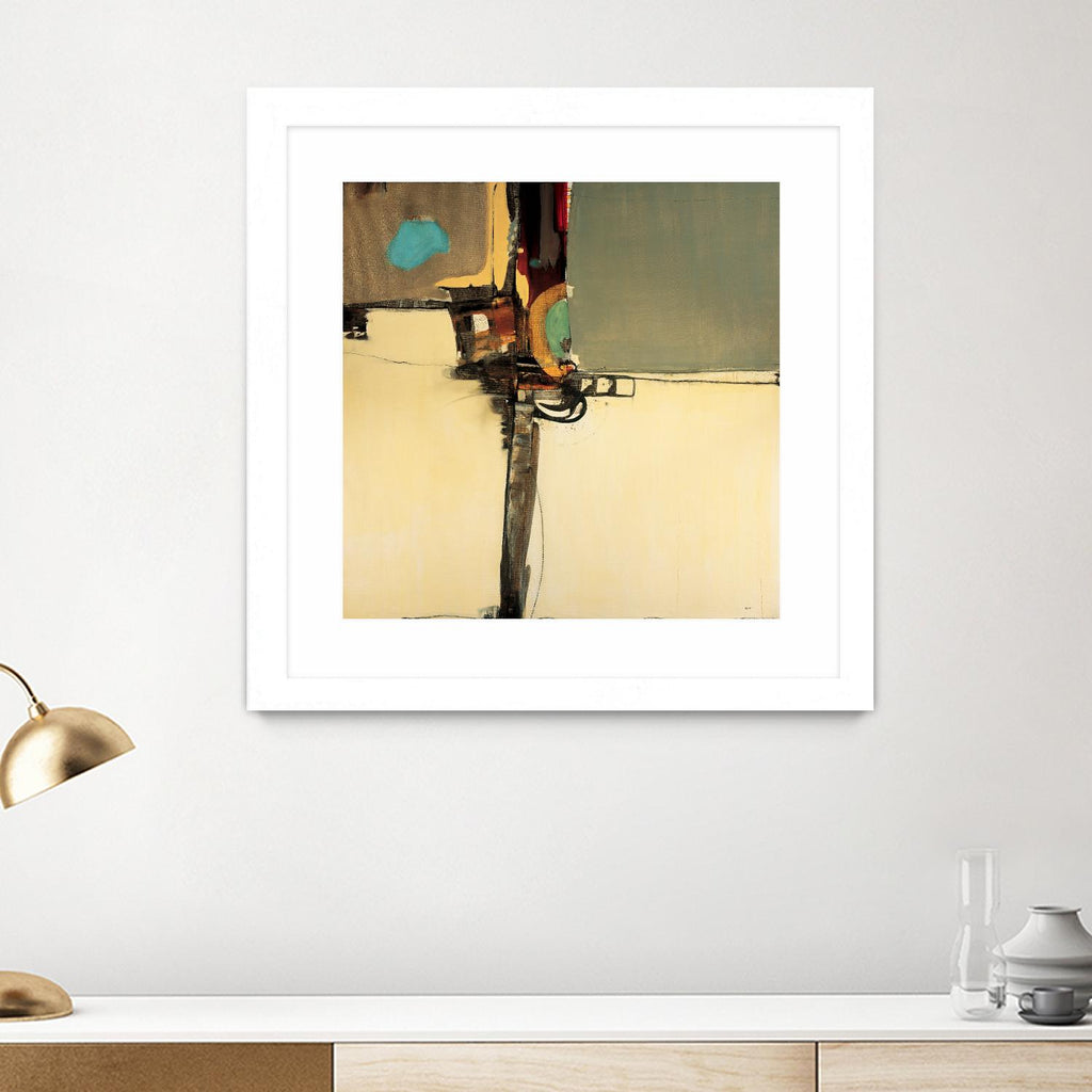 Watchtower by Sarah Stockstill on GIANT ART - grey abstract