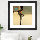 Watchtower by Sarah Stockstill on GIANT ART - grey abstract