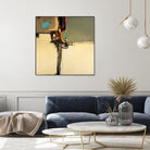 Watchtower by Sarah Stockstill on GIANT ART - grey abstract