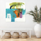 Vibrant Spirit II by Alridge on GIANT ART - greens, blues abstract