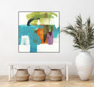 Vibrant Spirit II by Alridge on GIANT ART - greens, blues abstract