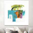 Vibrant Spirit II by Alridge on GIANT ART - greens, blues abstract