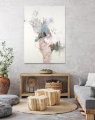 Declaration by L. Baines on GIANT ART - grey abstract