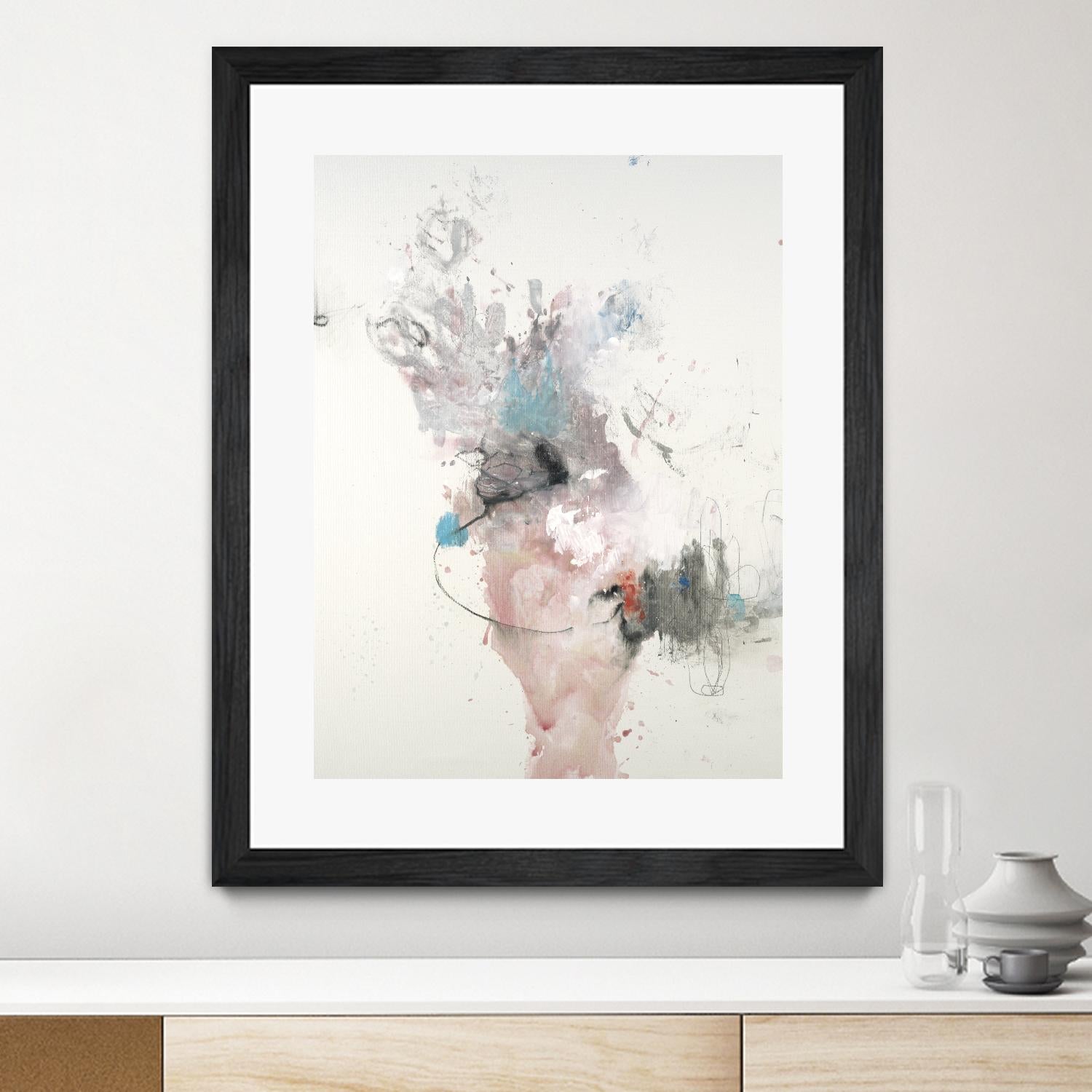 Declaration by L. Baines on GIANT ART - grey abstract