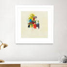 In the Beginning I by L. Baines on GIANT ART - reds, yellows abstract