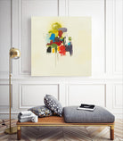 In the Beginning I by L. Baines on GIANT ART - reds, yellows abstract