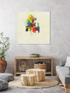 In the Beginning I by L. Baines on GIANT ART - reds, yellows abstract