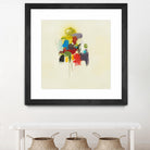 In the Beginning I by L. Baines on GIANT ART - reds, yellows abstract