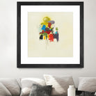 In the Beginning I by L. Baines on GIANT ART - reds, yellows abstract