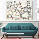 Sustainable Unicorn by Booke Borcherding on GIANT ART - whites & creams abstract