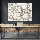 Sustainable Unicorn by Booke Borcherding on GIANT ART - whites & creams abstract