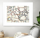 Sustainable Unicorn by Booke Borcherding on GIANT ART - whites & creams abstract