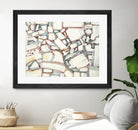 Sustainable Unicorn by Booke Borcherding on GIANT ART - whites & creams abstract