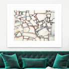 Sustainable Unicorn by Booke Borcherding on GIANT ART - whites & creams abstract