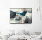 Blue Hydro by Scott Brems on GIANT ART - blues abstract