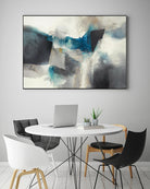 Blue Hydro by Scott Brems on GIANT ART - blues abstract