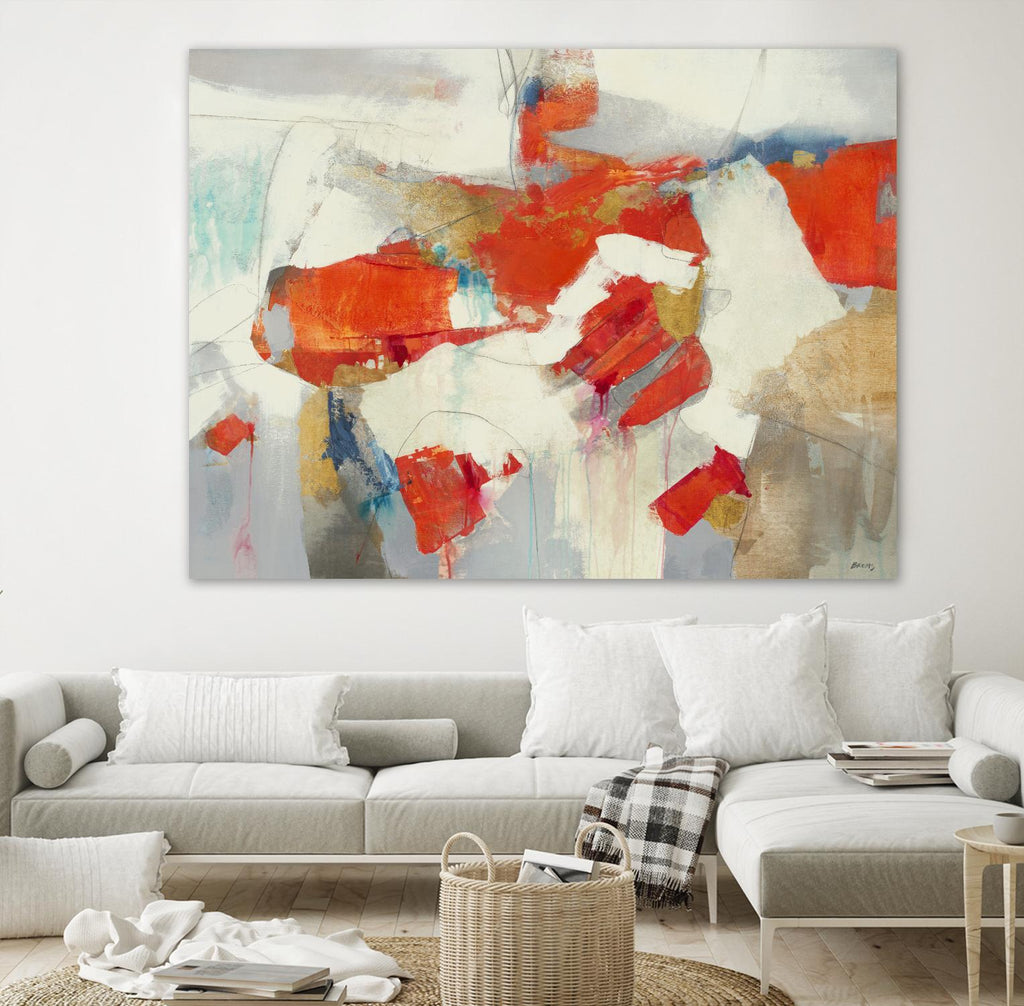 Coral Abstract by Scott Brems on GIANT ART - whites & creams abstract