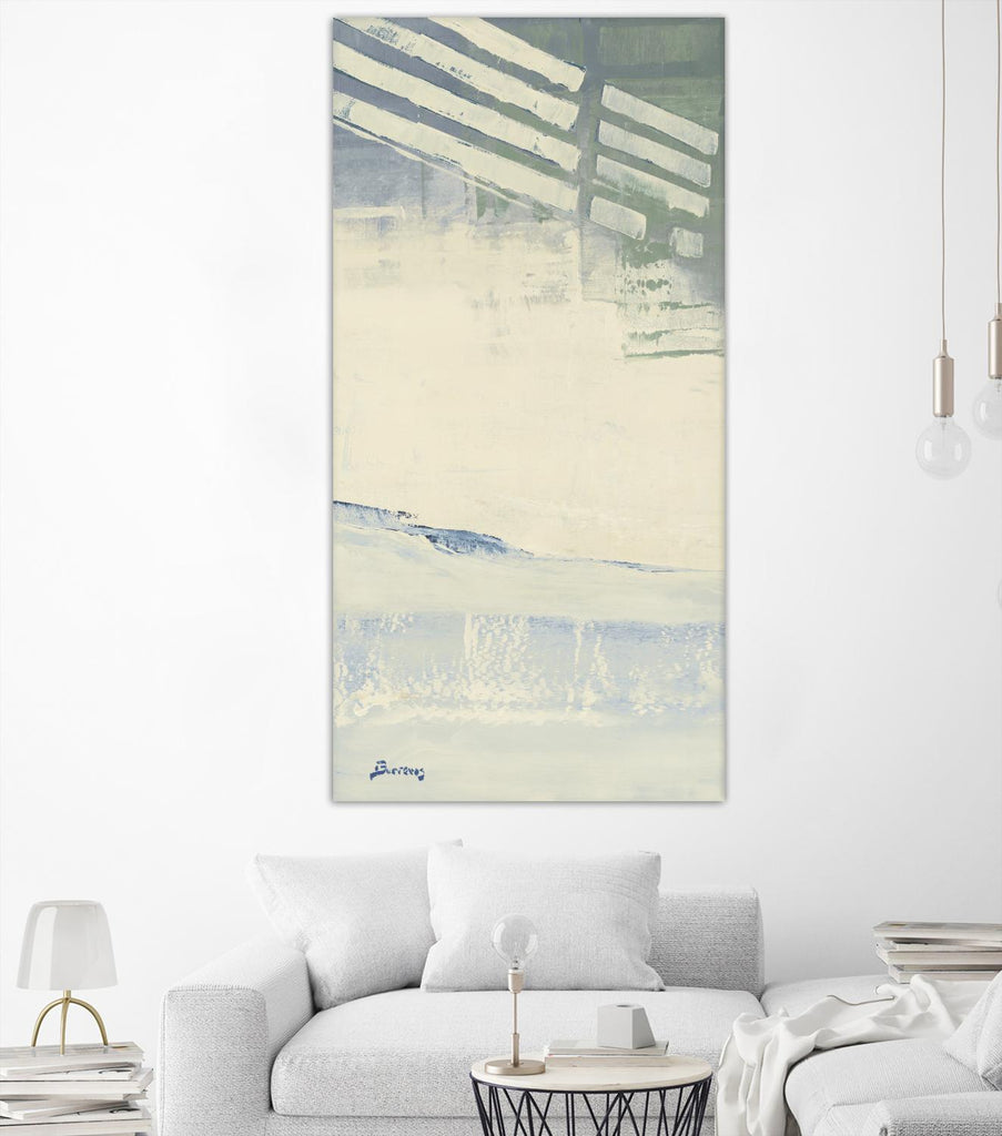 Incoming I by John Burrows on GIANT ART - pale tints abstract