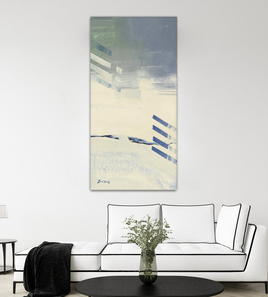 Incoming II by John Burrows on GIANT ART - pale tints abstract