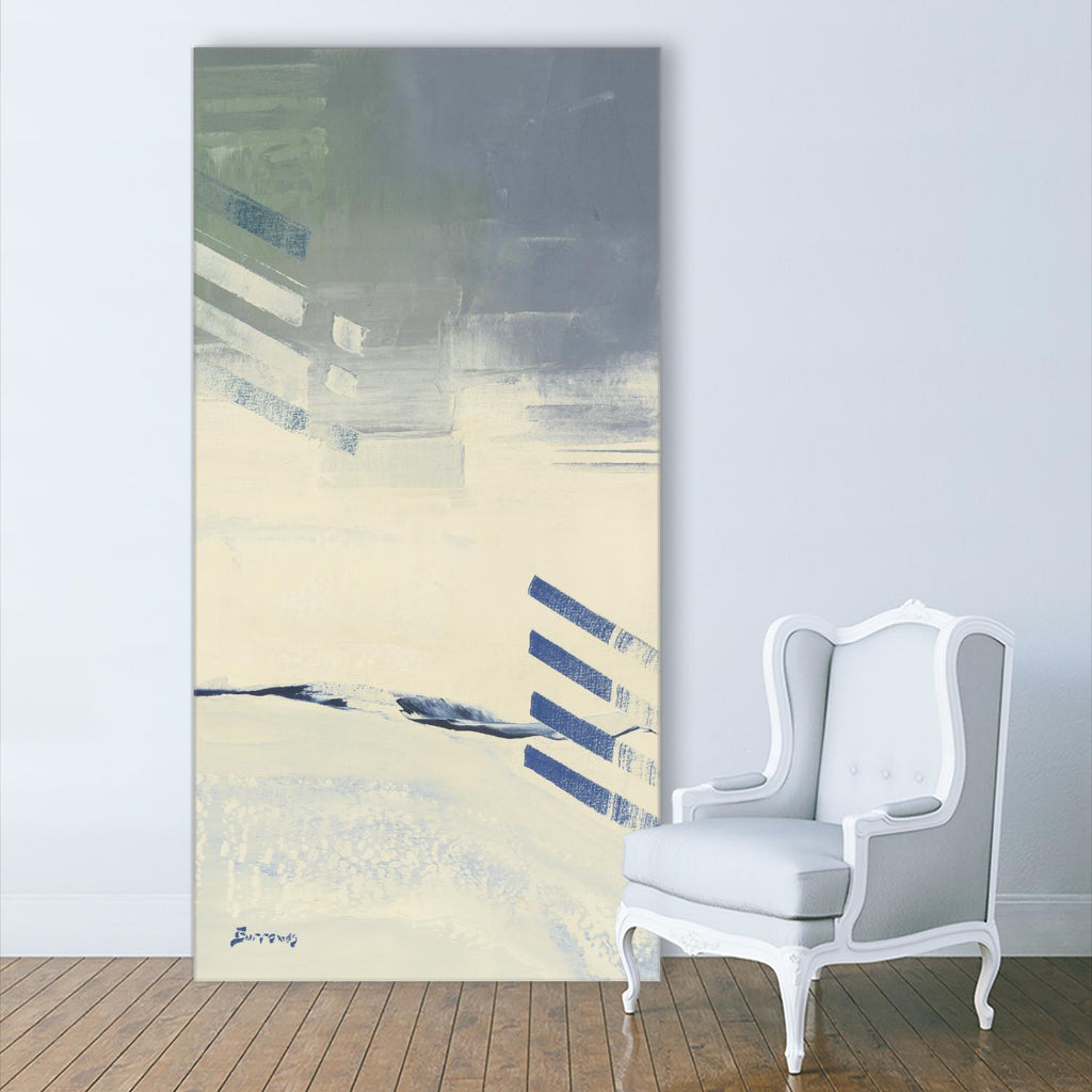 Incoming II by John Burrows on GIANT ART - pale tints abstract
